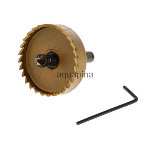 53mm high speed stainless hss steel carbide tipped drill bit hole saw cutter for sale