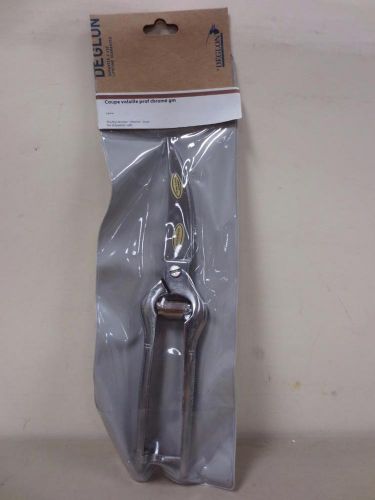 Deglon 2833529 chrome poultry shears for sale