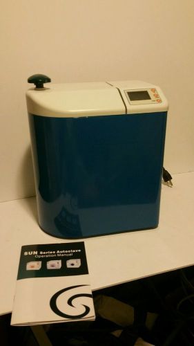 SUN SERIES AUTOCLAVE SURGICAL DENTAL 3L BLUE TESTED QUICK STERLIZE