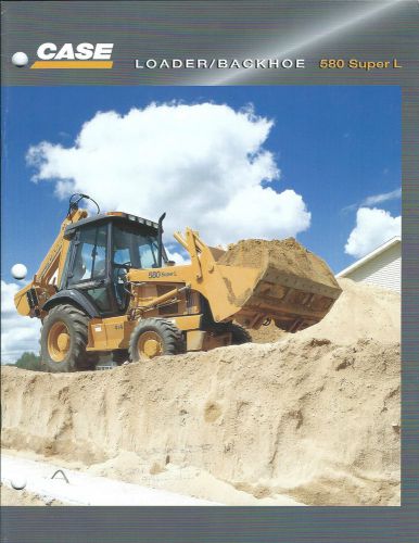 Equipment Brochure - Case - 580 Super L - Loader Backhoe - 1996  (E2970)