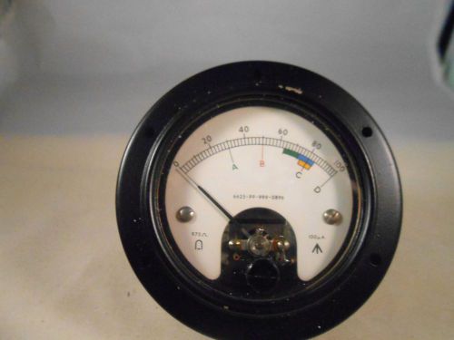 6625-00-030-5361 SPECIAL METER A-B-C-D  3 1/4&#034; ROUND     NEW OLD STOCK