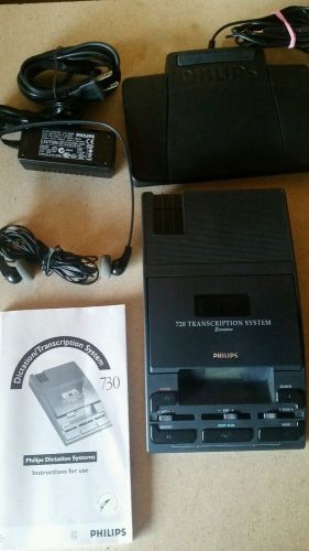 Philips 720 Transcript System Complete Excellent Condition