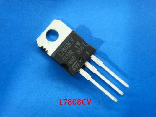 10PC TO-220 ST Superia Three-terminal voltage regulator IC L7808CV 7808 L7808 8V