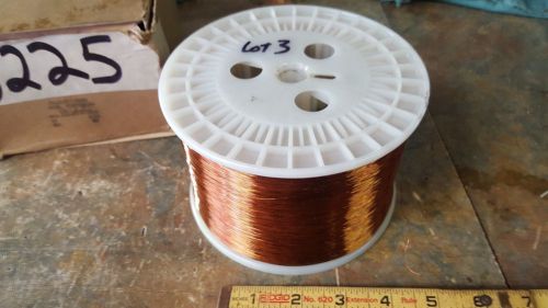 10 lbs magnet wire clean roll old stock  .0089dia. # 31 string-art tie 1000&#039;s ft for sale