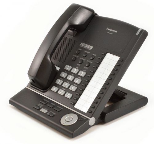 Panasonic kx-t7625 black digital display phone a-stock refurbished for sale