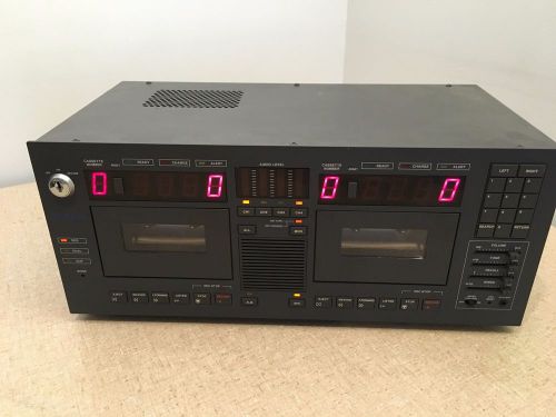 MedQuist LANIER Advocate V LCR-5  4-Channel Cassette Recorder Transcriber