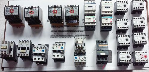 Assorted  contact   RELAYS,
