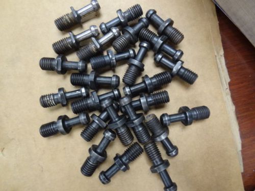 LOT OF 25 COMMAND RB4E-0002 PULL STUDS RETENTION KNOBS CAT40 60 DEG MAS STYLE