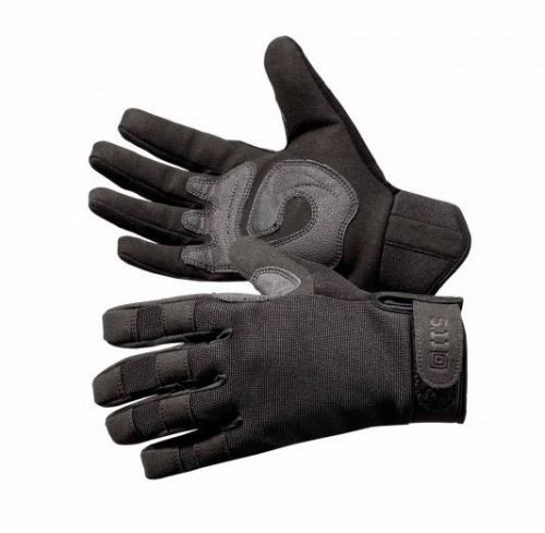 Brand new  5.11 tactical a2 black most popular style# 59340 police gloves size l for sale