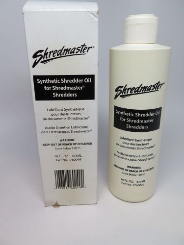 Shredmaster Shredder Oil 16 oz. Bottle Synthetic Shredder Oil 1760049