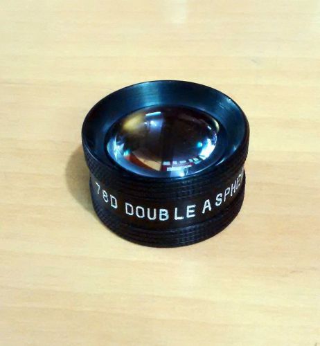 2 X 78D Double Aspheric lens $ Case FREE SHIPPING HEALTH CARE EDH