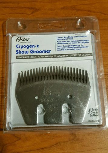 Oster shearing comb, 24-tooth show groomer i show comb for sale