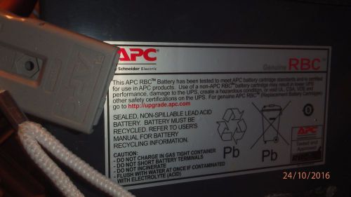 APC Genuine RBC battery