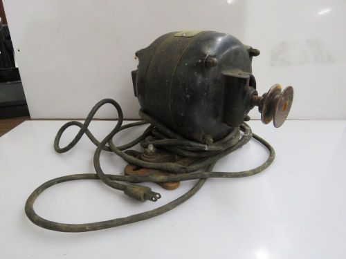 VINTAGE GE 1/4 HP MODEL 27468 1725 RPM SINGLE PHASE ELECTRIC MOTOR 5.4 Amps  #78