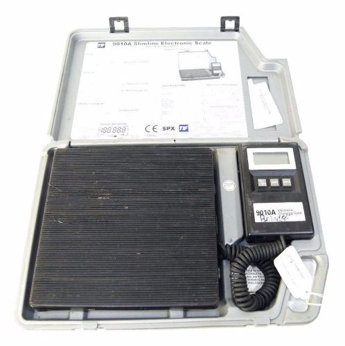 Tif 9010A Slimline Electronic Refrigerant Scale Charging Recovery HVAC
