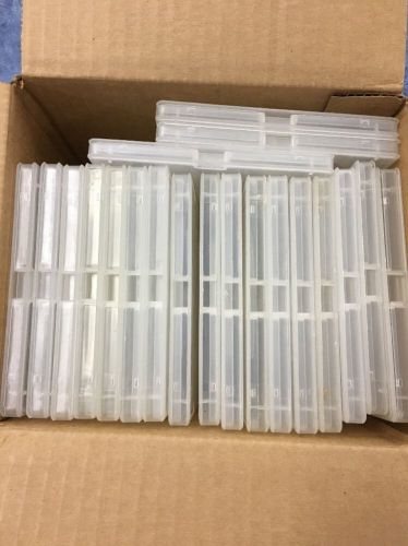 Empty Clear Movie Cases