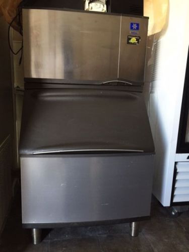 Manitowoc s-300 ice maker and bin for sale