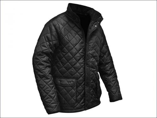 Roughneck Clothing -  Quilted Jacket Black - L