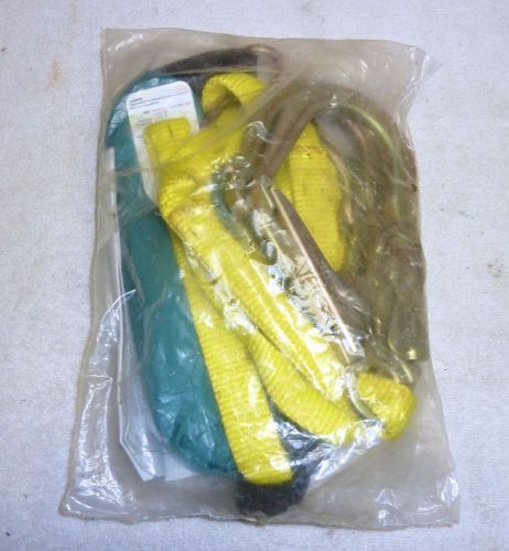 Msa tie back twin lanyard strap dyna-brake shock absorber 10021673 6&#039; new for sale