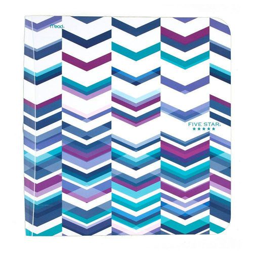 Five star binder, flex-poly 1.5-inch capacity, 11.75 x 11.25 x 1.75 inches, teal for sale