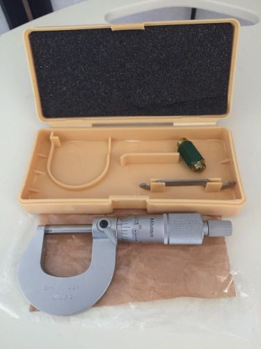 Mitutoyo 101-105 Outside Micrometer 0-1&#034; .001&#034;