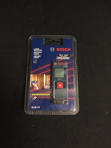 Bosch Instant Compact Laser Measuring Tool, 50 ft Distance Range Meter Measure