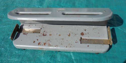 Vintage Mutual Centamatic 3-Hole Punch, No. 250, Worcester, Mass.