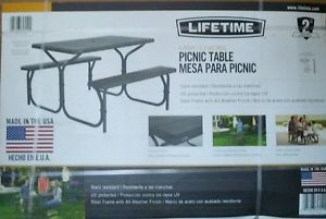 Lifetime 4 ft Picnic Table - Brown (60135)