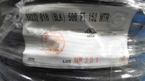 88232-blk-500  10&#039;  belden coaxial cable foam fluorinated ethylene propylene for sale