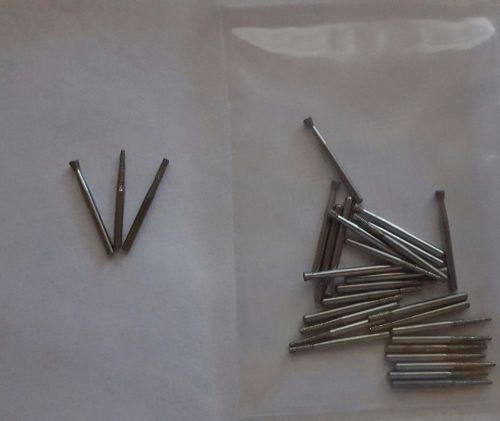 30 ASSORTED DIAMOND TIPPED DENTAL BURS FG - 3 SETS OF 10 - NEW