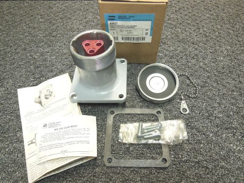 Crouse Hinds AR637 model m72 receptacle weatherproof 60A 3W 3P
