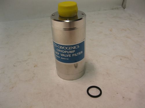 Helix cti-cryogenics cryopump relief valve filter 8044112 (f5) for sale