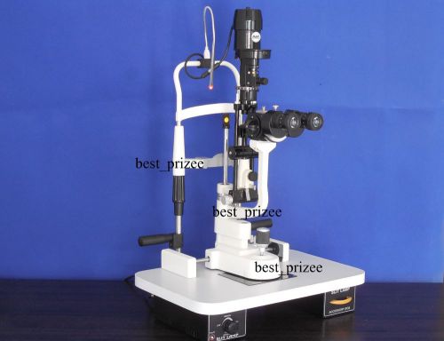 Slit lamp 3 step professional configuration ophthalmic slit lamp microscope for sale