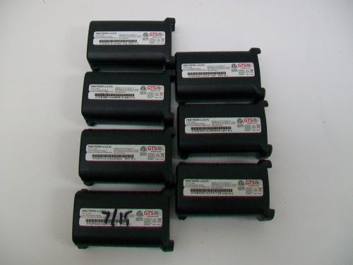Lot of 7 GTS HMC900-Li Handheld Battery