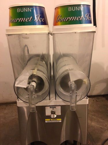 Bunn CDS2 CDS-2 Twin 3 Gallon Frozen Drink Commerical Machine Slushy Margaritas