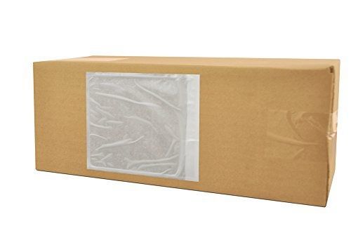 Packagingsuppliesbymail 4.5&#034; x 5.5&#034; packing list back side loading plain face for sale
