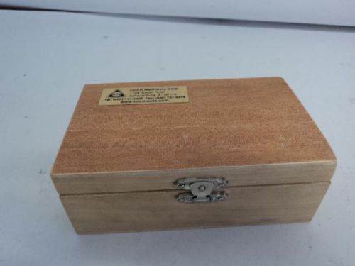 NEW 4&#034;x2&#034;x2&#034; Adjustable Angle Gauge in Wooden Box   By CDCO Machinery Corp (D14)