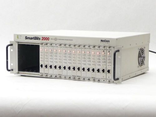 SPIRENT NETCON SMARTBITS 2000 ANALYSIS SYSTEM +12*SX-7410B ML-7710 2*SX-7405