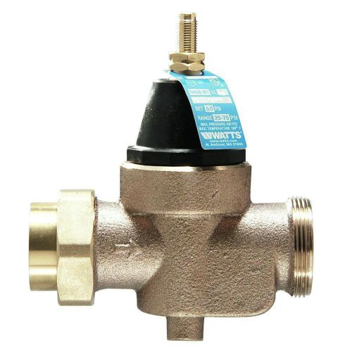 Watts 1 in. lead-free /brass fpt x fpt pressure reducing valve  lfn45bu1 m1-1 for sale
