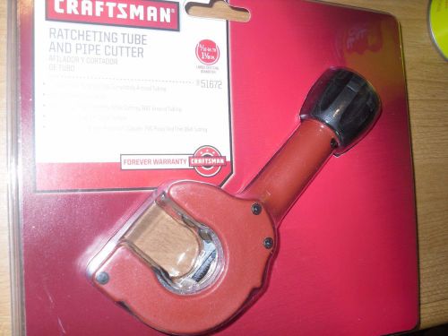 Craftsman Ratcheting Tube and Pipe Cutter 951672 New