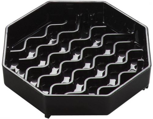 Carlisle octagonal shape freeflowing pattented san plastic bar service drip tray for sale