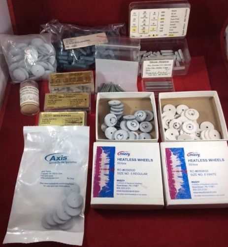 DENTAL LABORATORY/JEWELRY Polishing, Finishing, POINTS, WHEELS and Mandrels (GT)