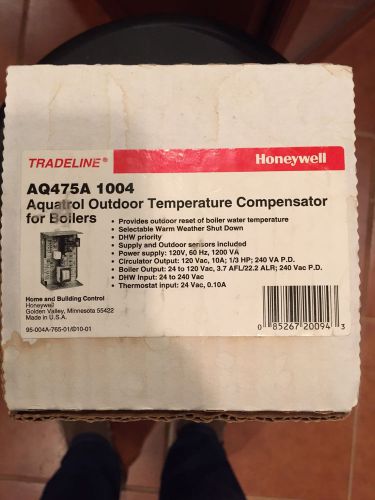 Honeywell AQ475A 1004 Aquatrol Outdoor Temp Compensator for Boiler AQ475A1004