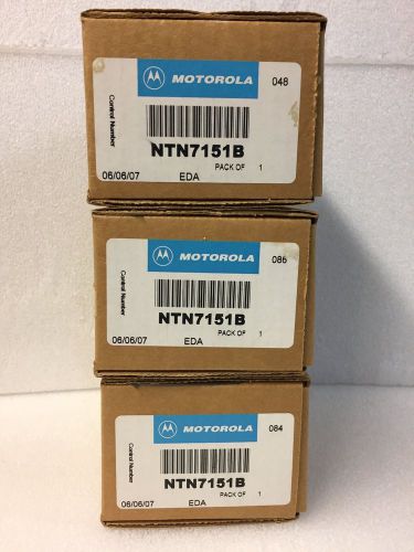 Motorola NTN7151B Front Cover 3 Pack