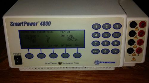 STRATAGENE SMARTPOWER 4000 ELECTROPHORESIS 4Kv HIGH VOLTAGE DC POWER  SUPPLY !!