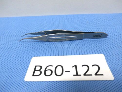 V.Mueller OP3309-006 CASTROVIEJO Colibri Forceps 4&#034; Tips 0.12mm W-tying platform