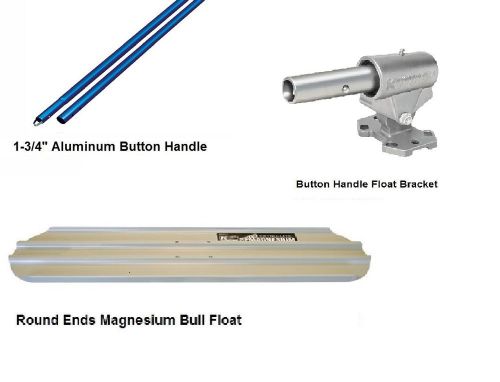 Kraft tool magnesium bull float 36&#034; x 8&#034; with ezy tilt bracket handles for sale