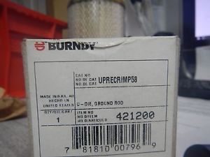 Burndy uprecrimp58  u-die for ground rod for sale