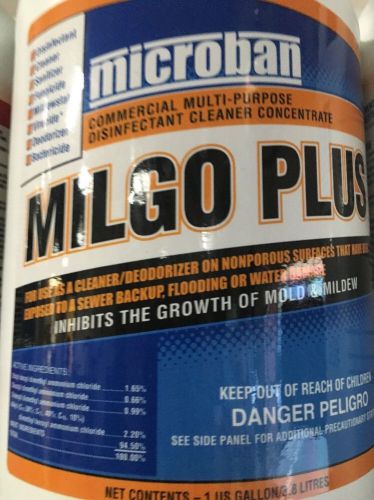 Carpet Cleaning Microban Disinfectant Spray Milgo Plus