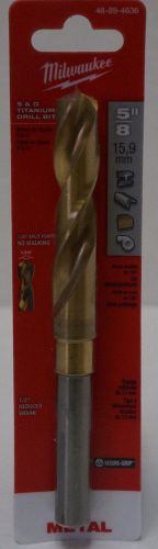 Milwaukee 48-89-4636 5/8 in. Titanium Silver and Deming Drill Bit